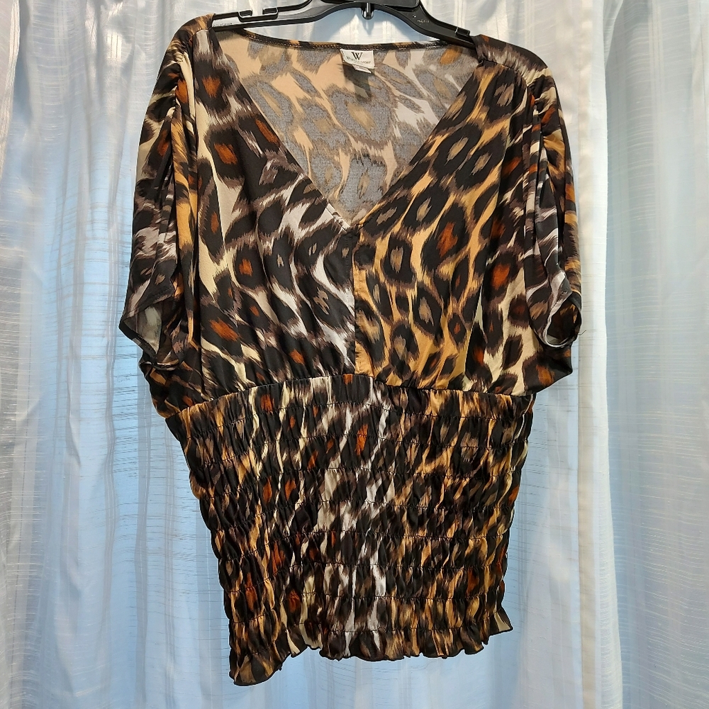 4/$50 😊 Worthington stretch top, Size XL